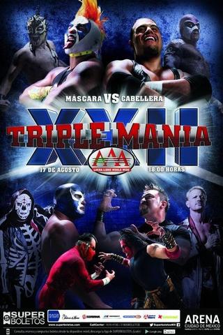 AAA Triplemania XXII poster