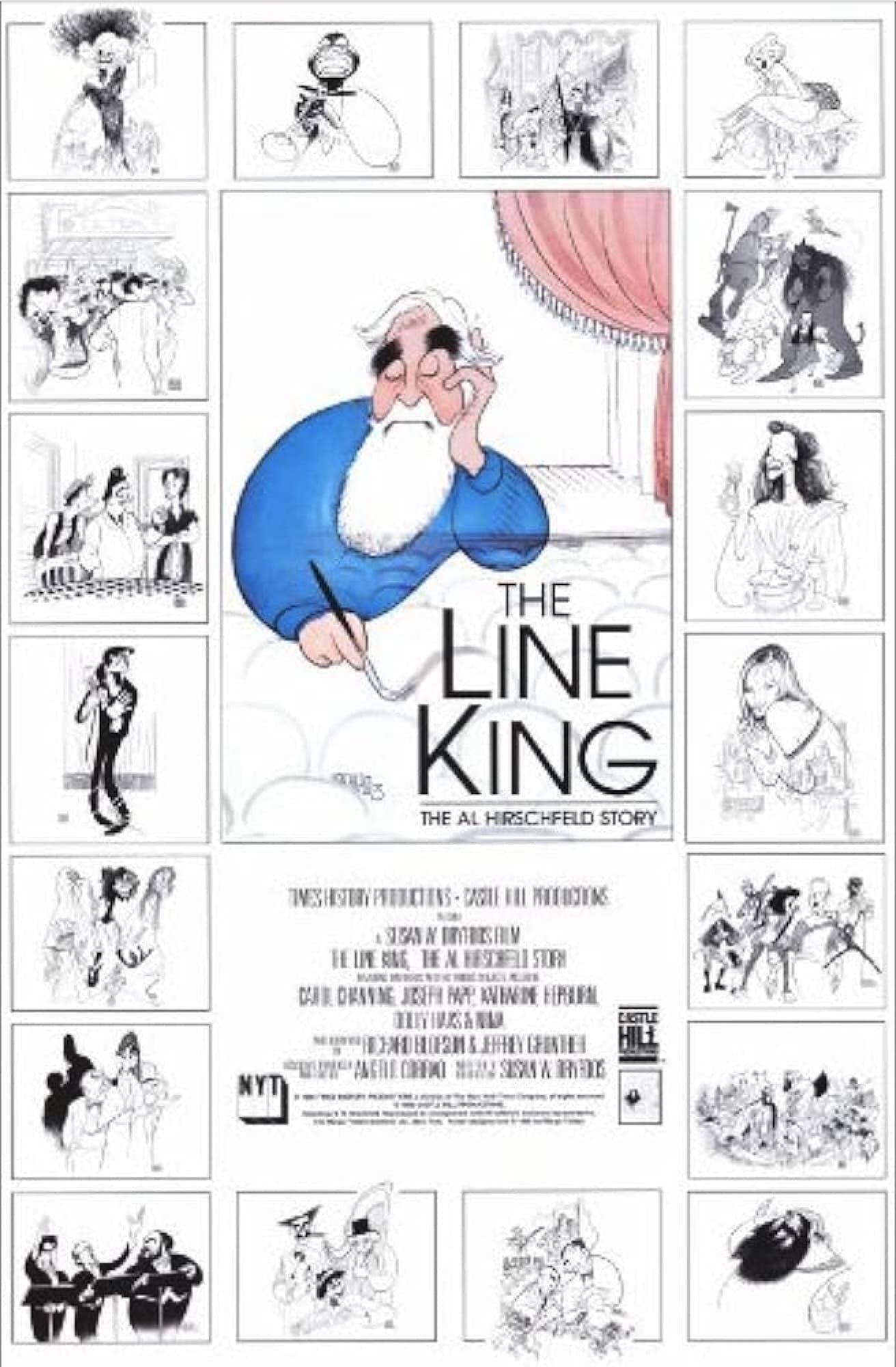 The Line King: The Al Hirschfeld Story poster