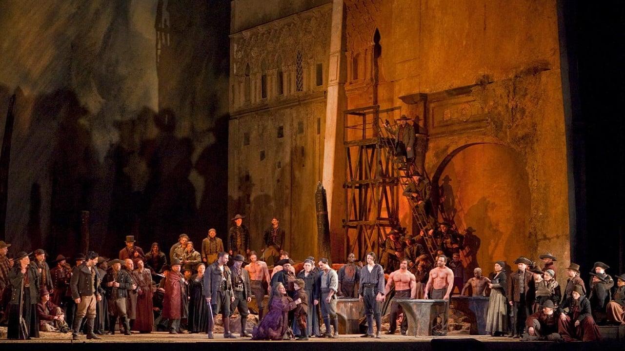 The Metropolitan Opera: Il Trovatore backdrop