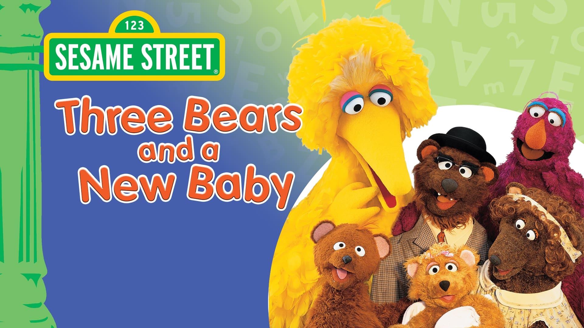 Sesame Street: Three Bears and a New Baby backdrop