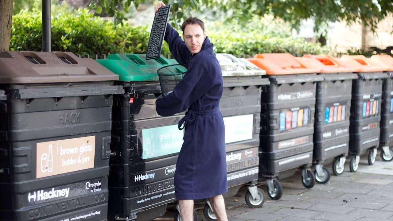 The Man Who Couldn't Stop Putting Things in Bins backdrop