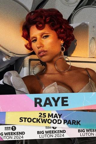 RAYE: Radio 1’s Big Weekend poster