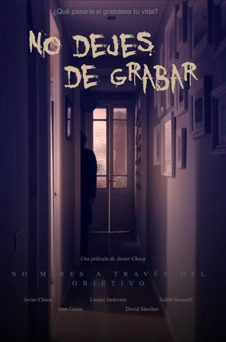 No dejes de grabar poster