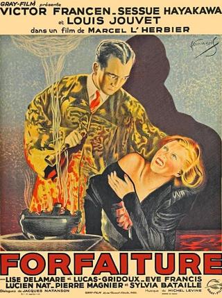 Forfaiture poster
