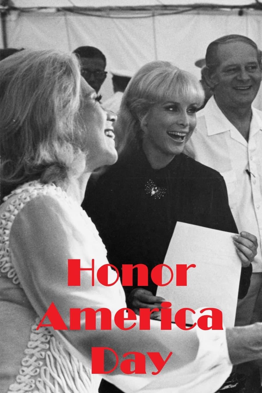 Honor America Day poster