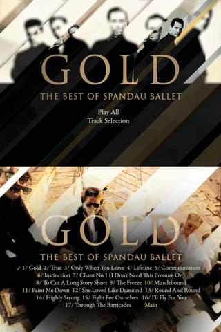 Spandau Ballet - Gold: The Best Video of poster