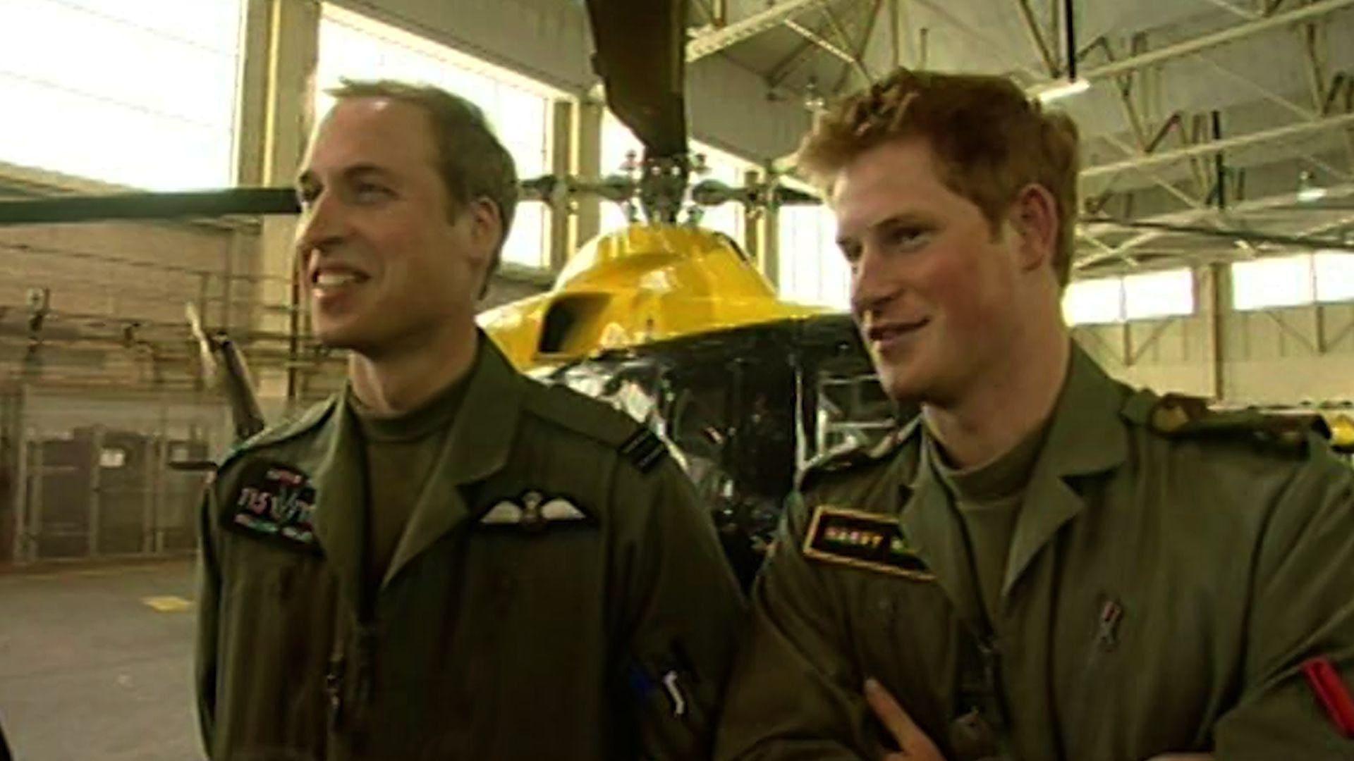 William and Harry: Brothers in Arms backdrop