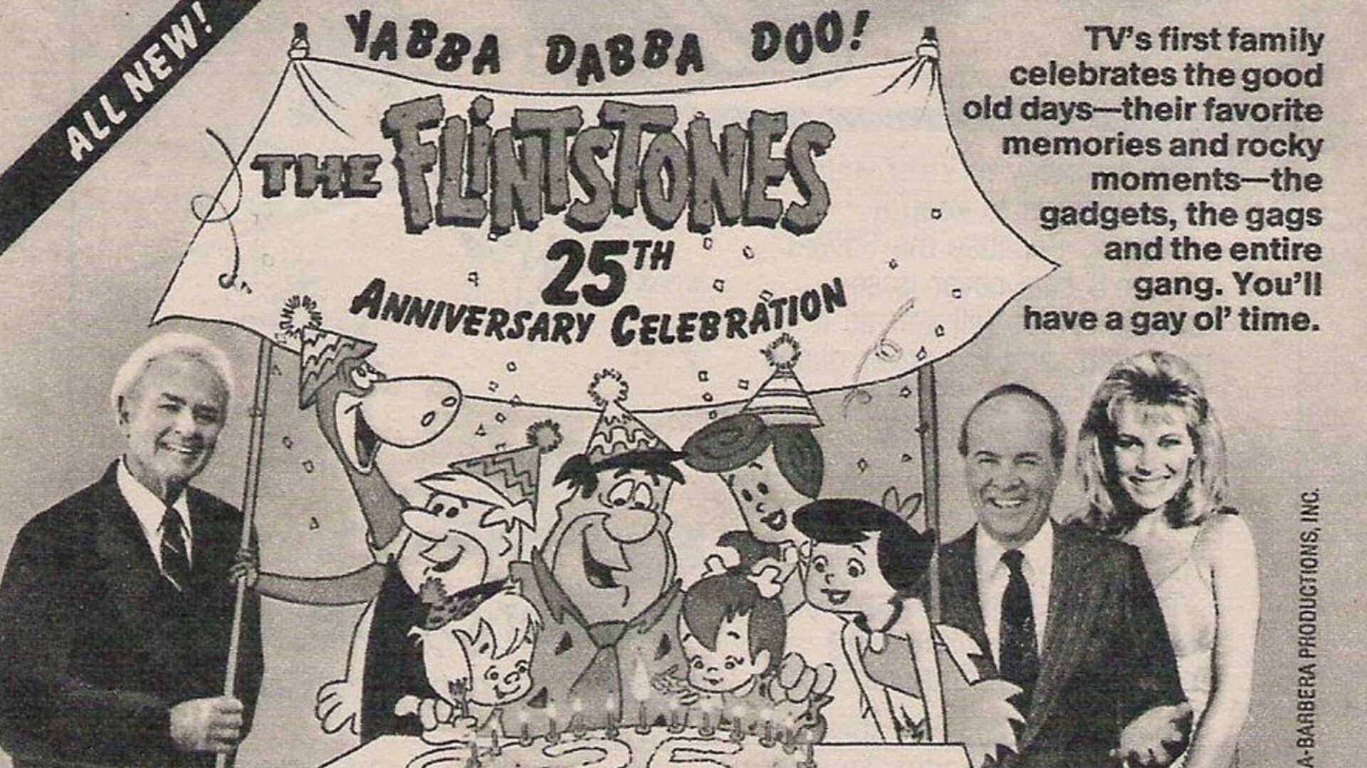 The Flintstones' 25th Anniversary Celebration backdrop