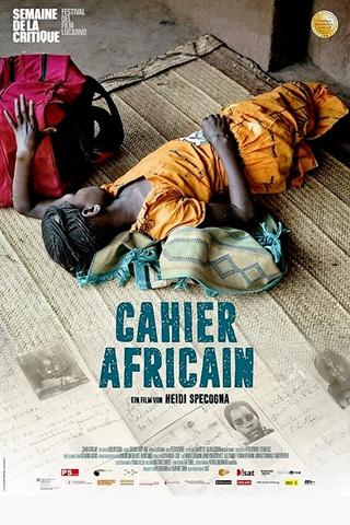 Cahier Africain poster