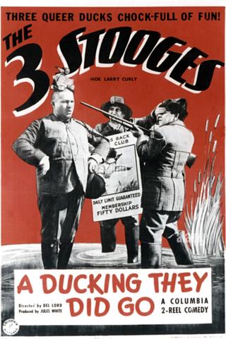 A Ducking They Did Go poster