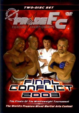Pride Final Conflict 2003 poster