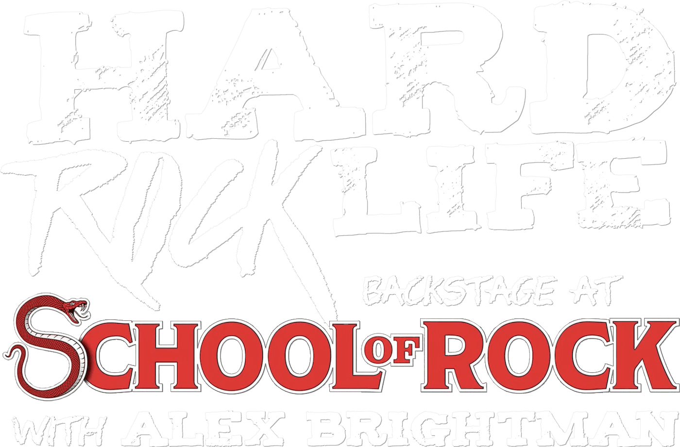 Hard Rock Life: Backstage at 'School of Rock' with Alex Brightman logo