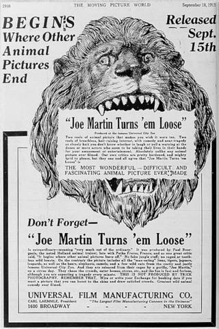 Joe Martin Turns 'Em Loose poster