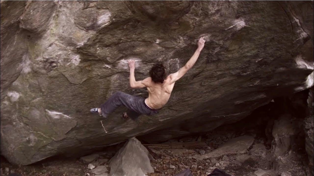 Adam Ondra - Two V16'S backdrop