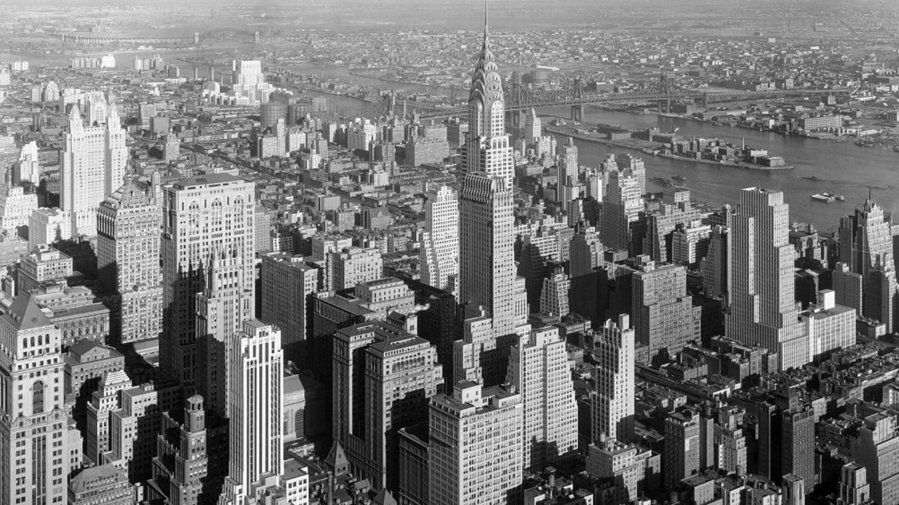 Manhattan Tower backdrop