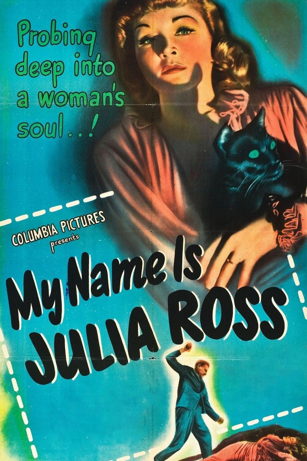 My Name Is Julia Ross poster