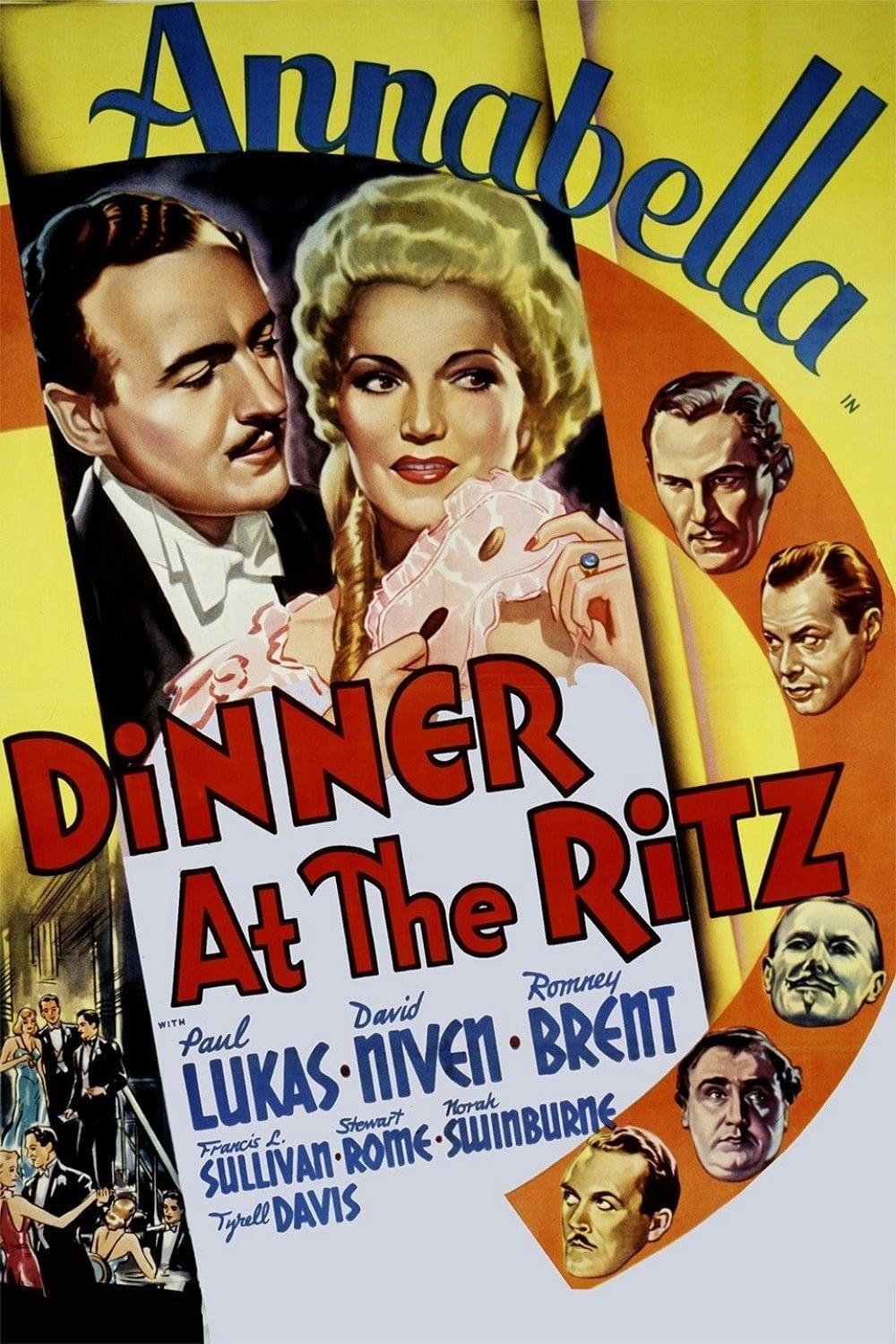 Dinner at the Ritz poster