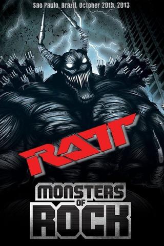 Ratt: Monsters of Rock 2013 poster