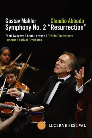 Mahler: Symphony No. 2 “Resurrection” – Lucerne Festival poster