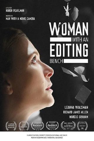 Woman with an Editing Bench poster