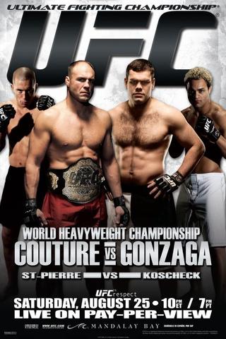UFC 74: Respect poster