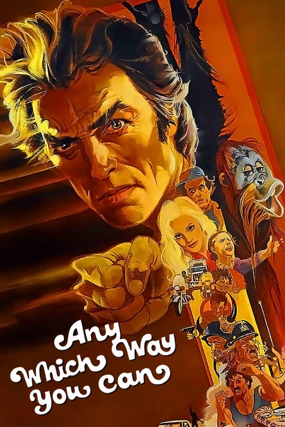 Any Which Way You Can poster