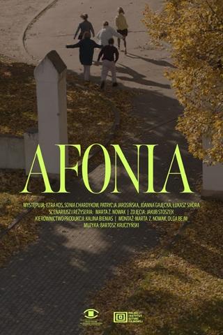 Aphonia poster