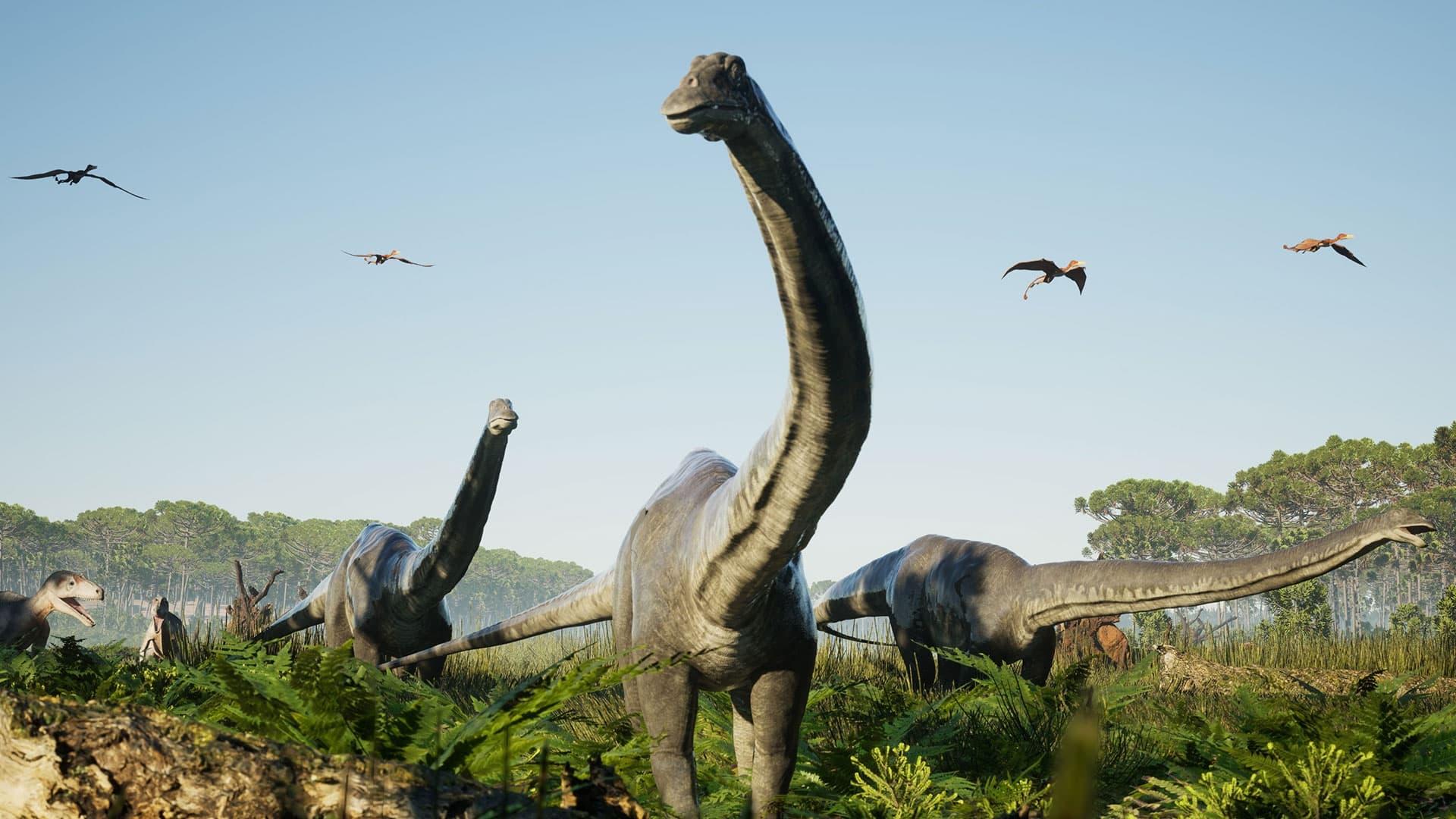 Secrets of the Jurassic Dinosaurs backdrop