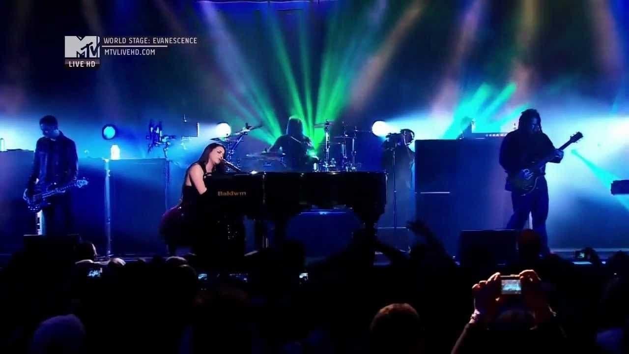 Evanescence: MTV World Stage backdrop