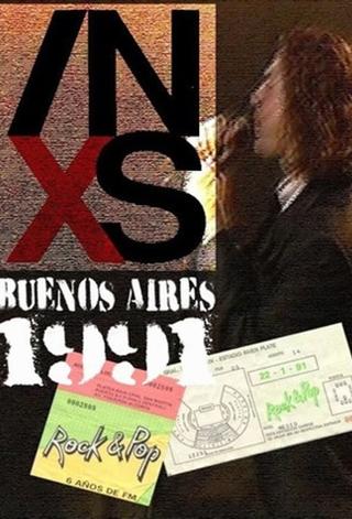 INXS: Live in Buenos Aires 1991 poster