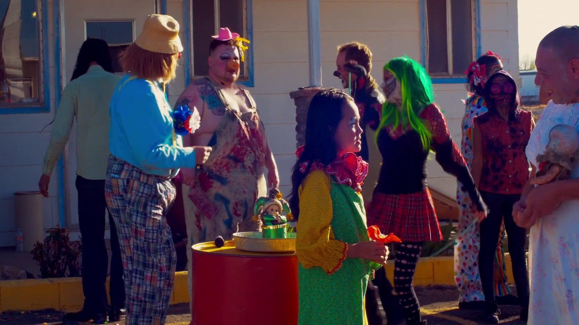 Clown Motel: Spirits Arise backdrop