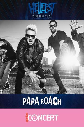 Papa Roach - Hellfest 2023 poster