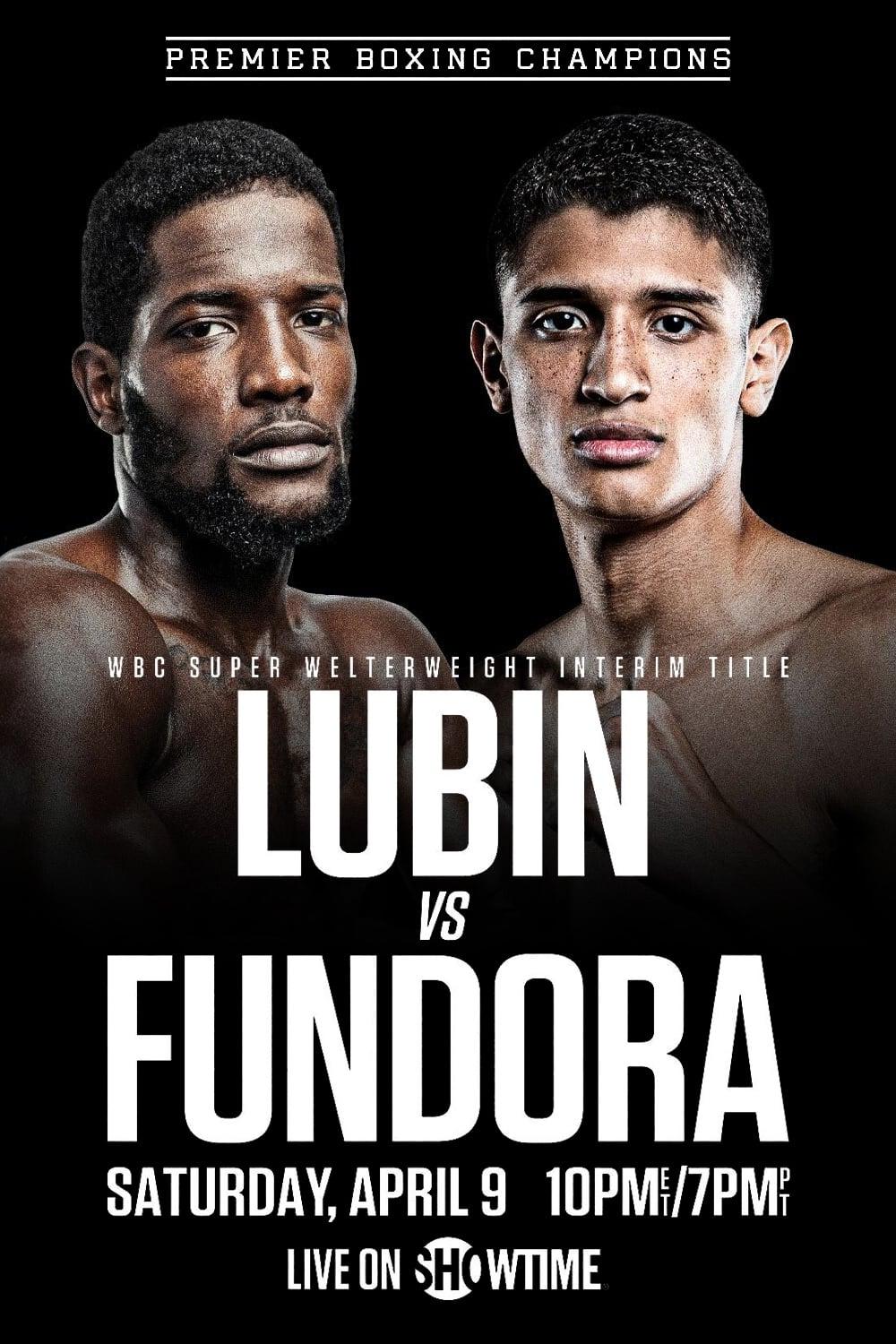 Erickson Lubin vs. Sebastian Fundora poster