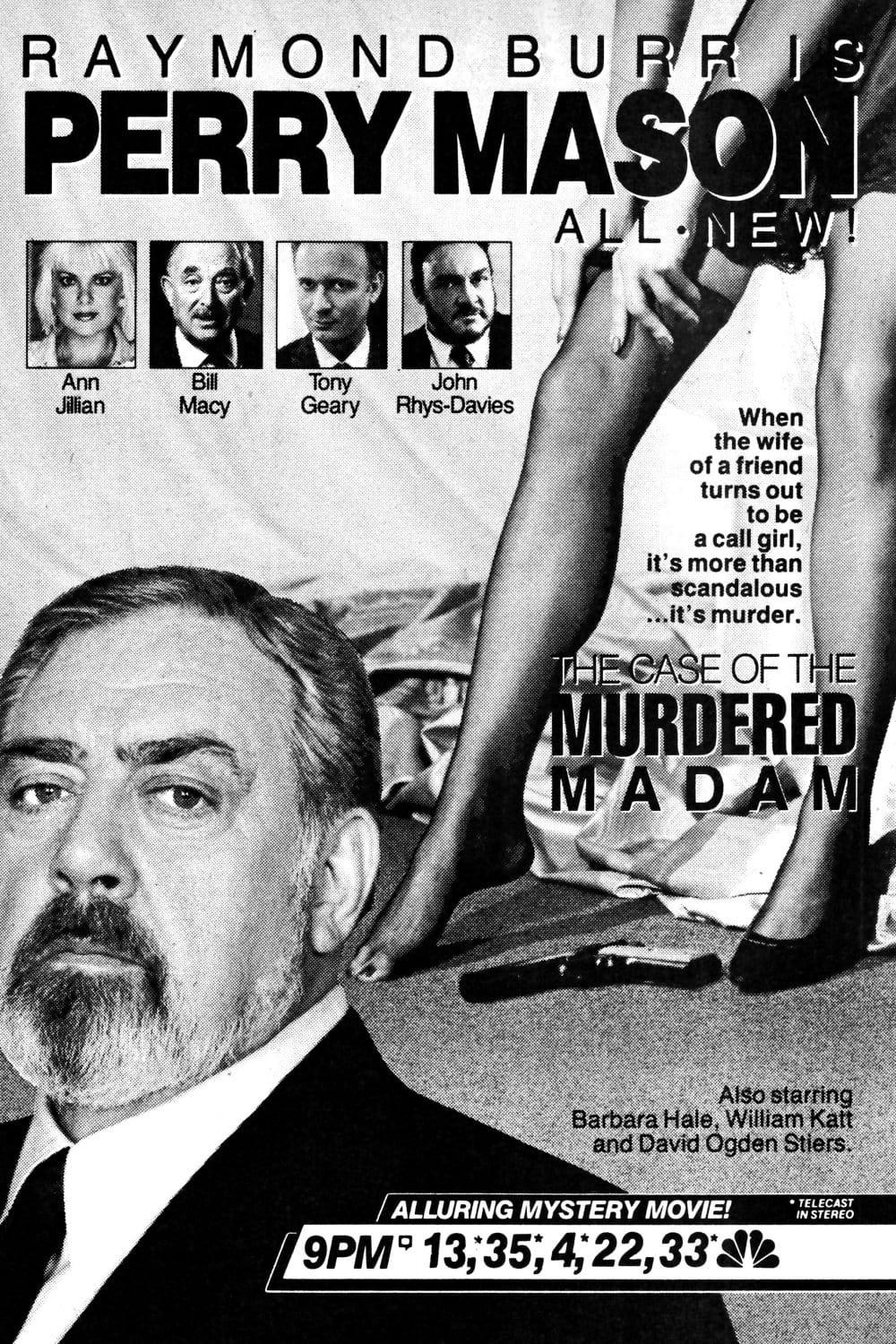 Perry Mason: The Case of the Murdered Madam poster