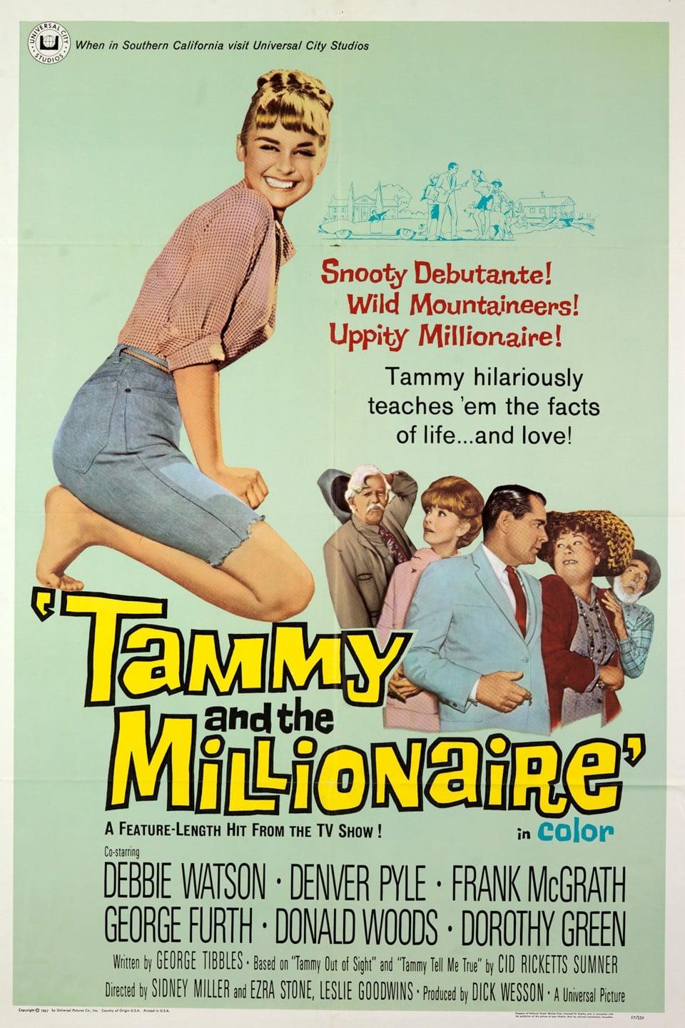 Tammy and the Millionaire poster