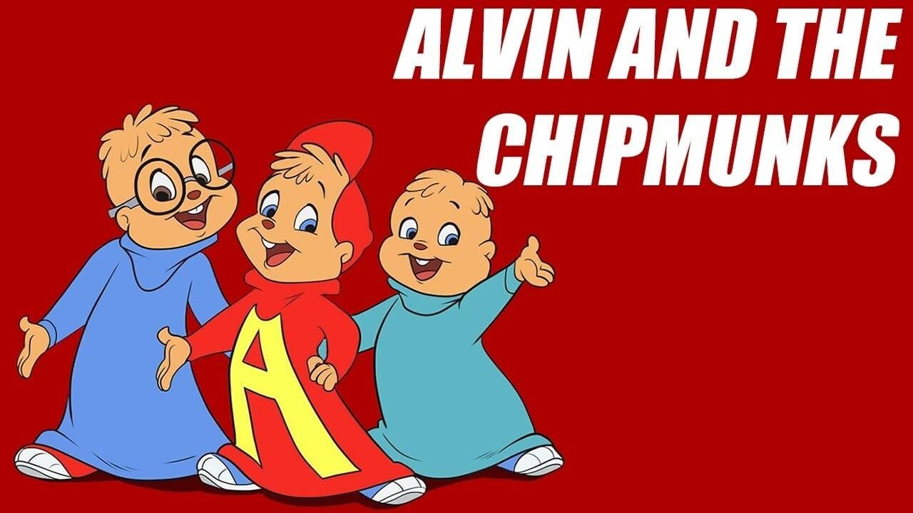 Alvin and the Chipmunks: A Chipmunk Valentine backdrop