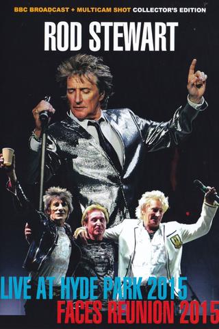 Rod Stewart - Live in Hyde Park poster