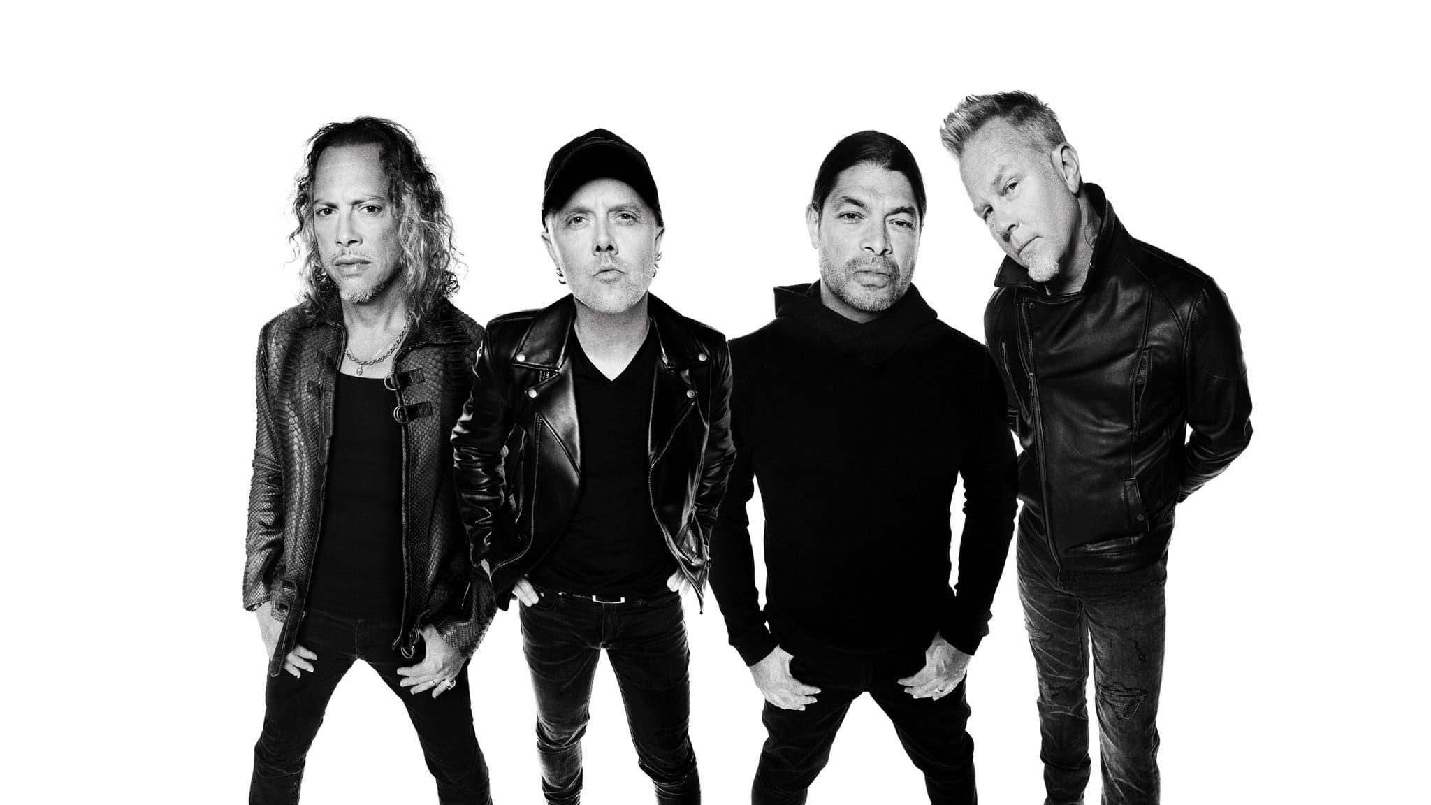 Metallica at Lollapalooza 2022 backdrop