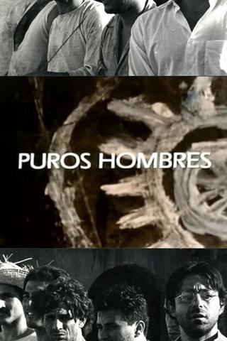 Puros hombres poster