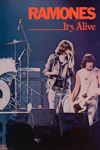 Ramones: It's Alive - The Rainbow poster