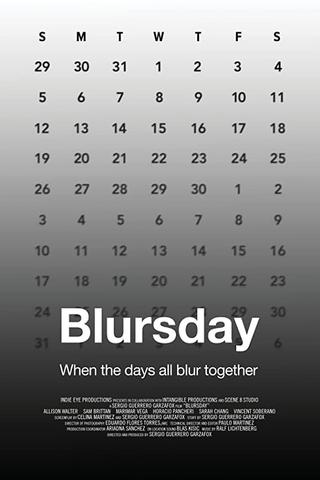 Blursday poster