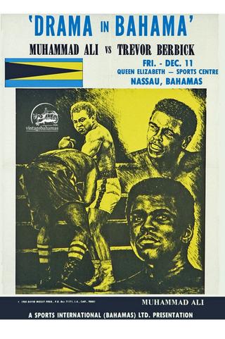 Muhammad Ali vs. Trevor Berbick poster