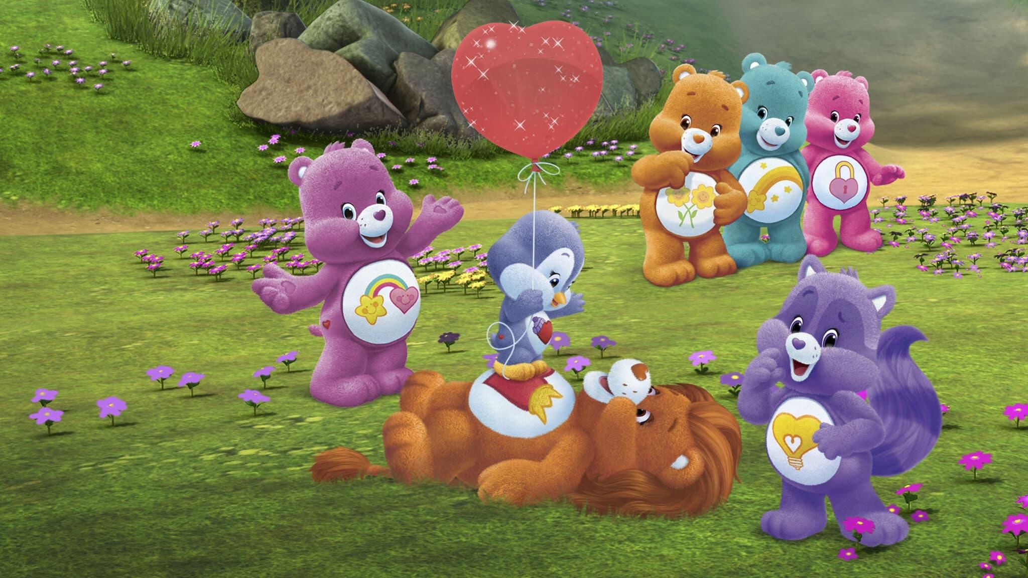 Care Bears and Cousins backdrop