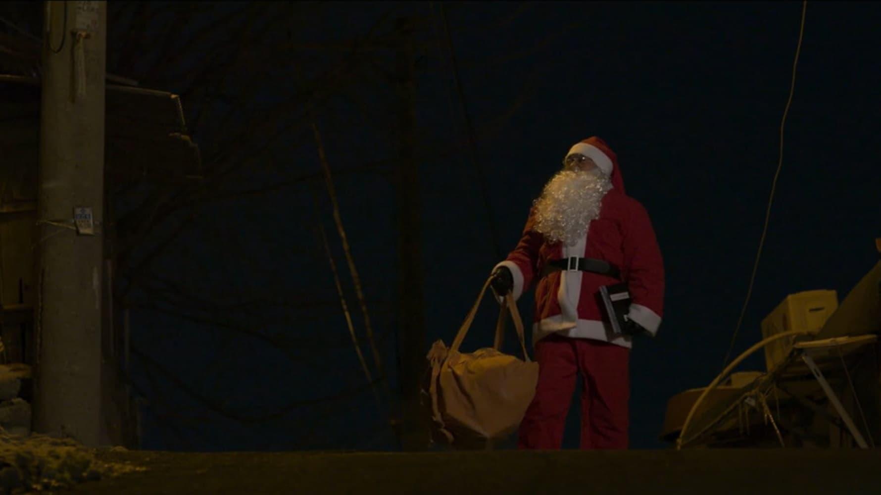Santa Claus backdrop