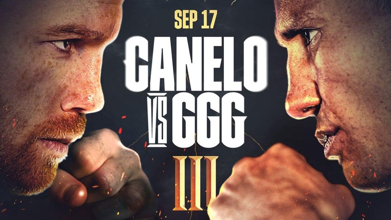 Canelo Alvarez vs. Gennady Golovkin III backdrop