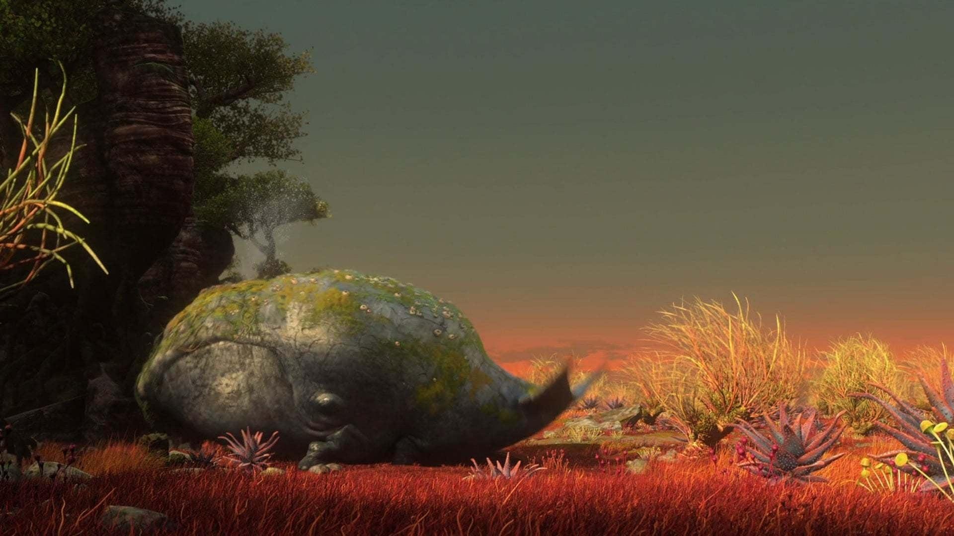 The Croodaceous Creatures of 'Croods' backdrop