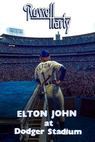 Elton John at Dodger Stadium poster