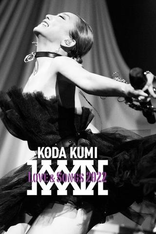 KODA KUMI Love & Songs 2022 poster