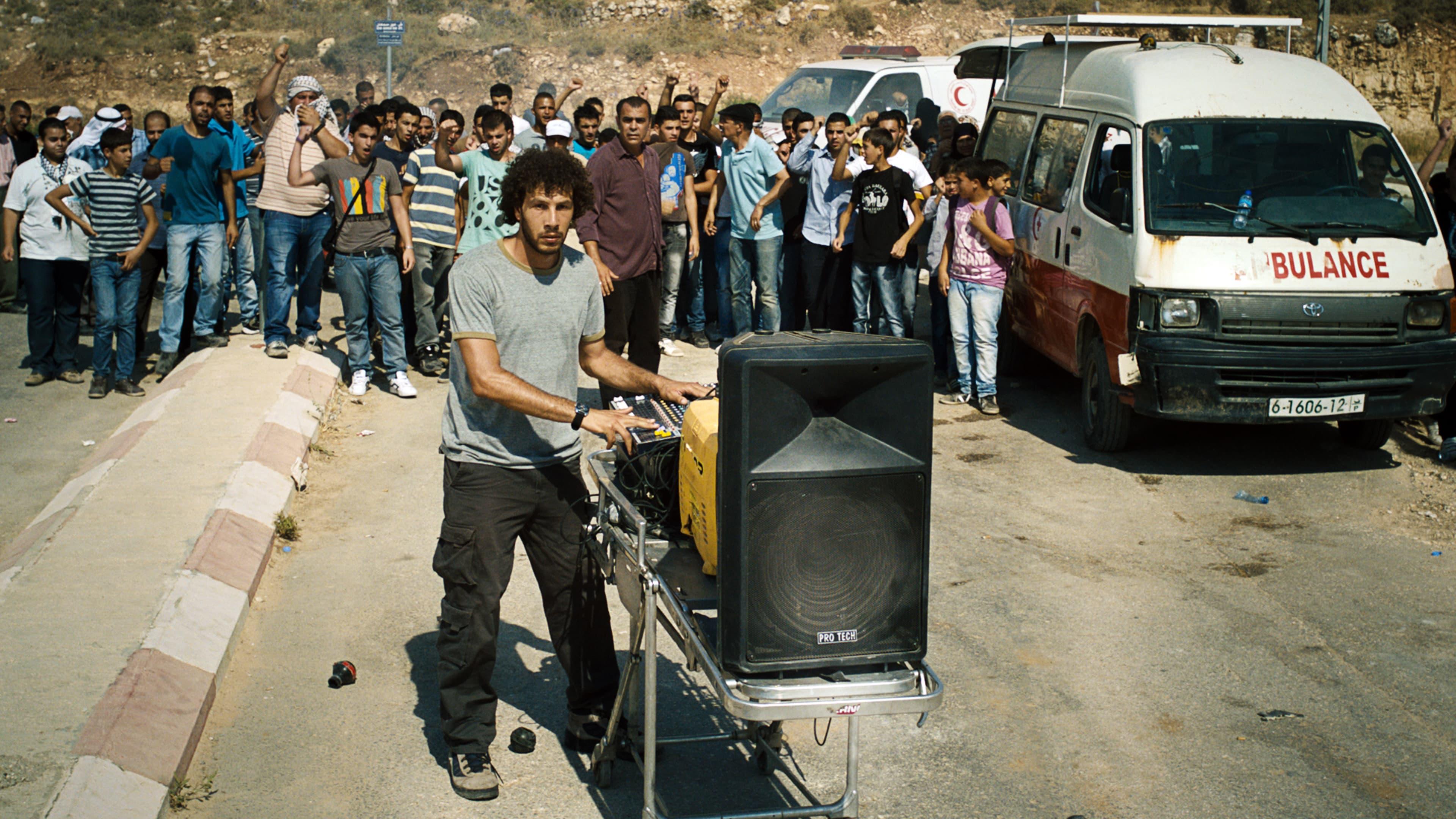 Palestine Stereo backdrop