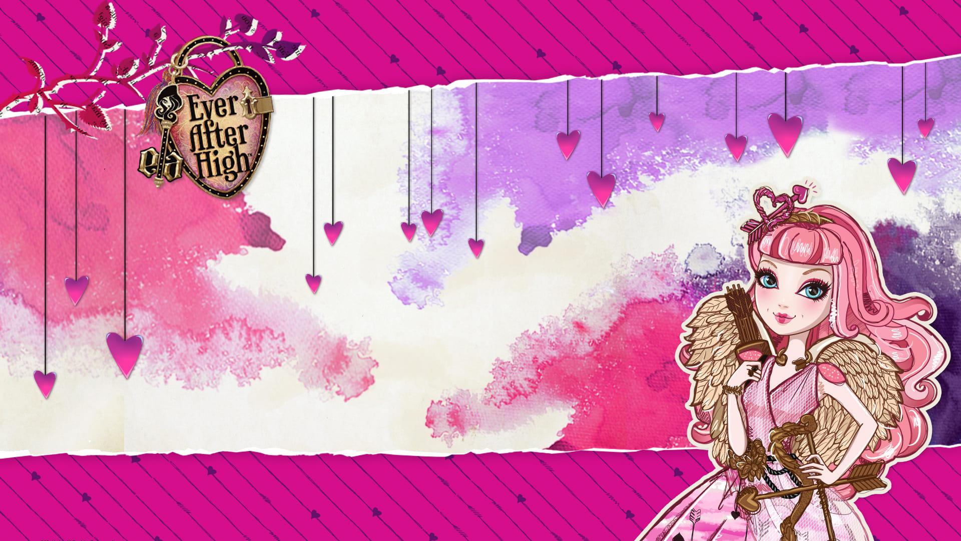 Ever After High: True Hearts Day backdrop